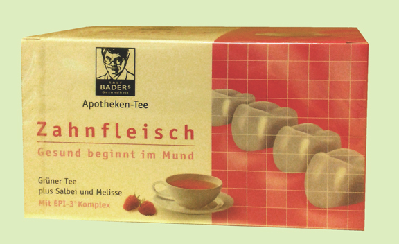Baders Apotheken Tee Zahnfleisch