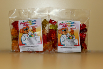 ArlBÄRger Fruchtsaft-Bärchen